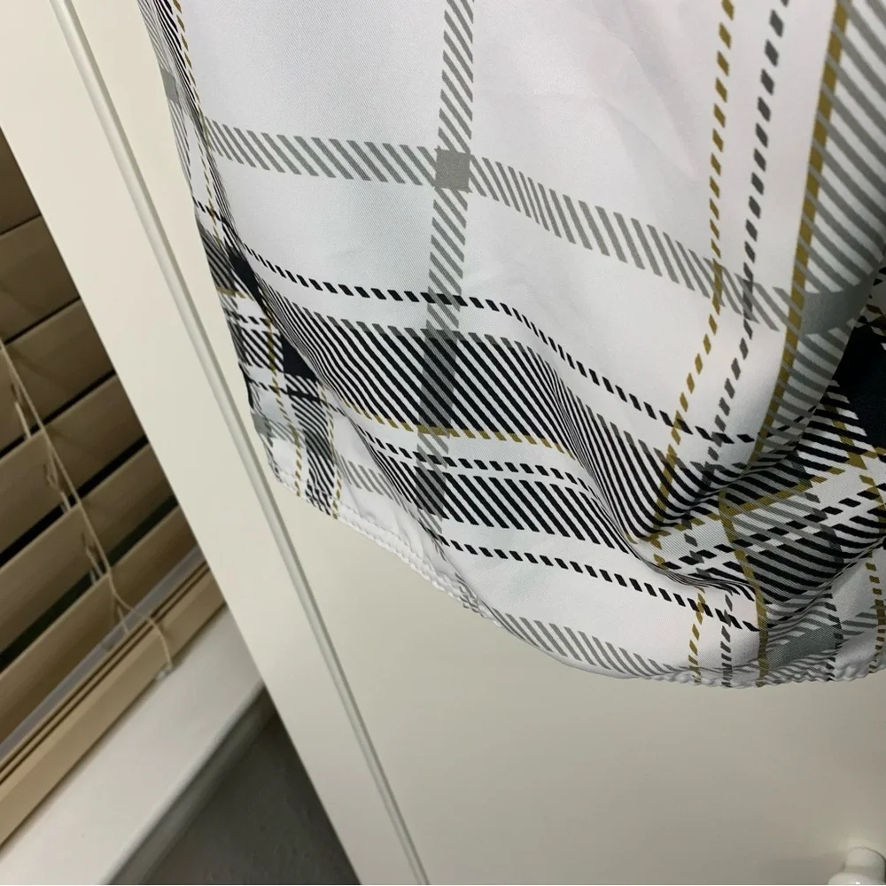 Quiksilver Plaid Embroidered Board Shorts